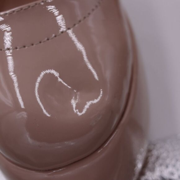 Forever 21 Cream Nude Ultra High Block Chunky Platform Maryjane 8 - Picture 7 of 11